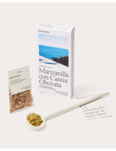 HENNA MORENA MANZANILLA CON CASSIA OBOVATA 150G